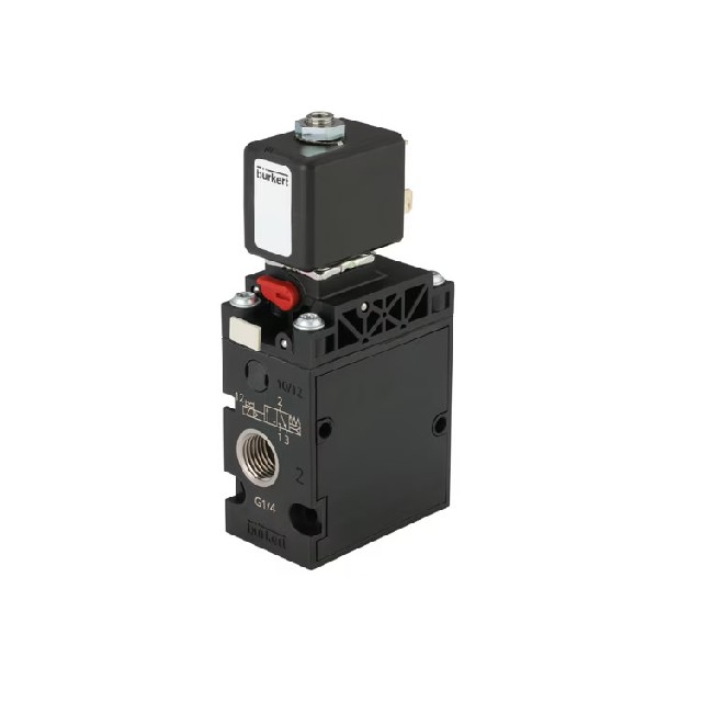 德國burkert 伺服輔助先導(dǎo)式3/2通電磁閥 635319